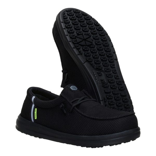 Wendy Work Comp Toe - Black/Black