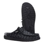 Wally Slip Jersey Jacquard - Black/Monument Grey