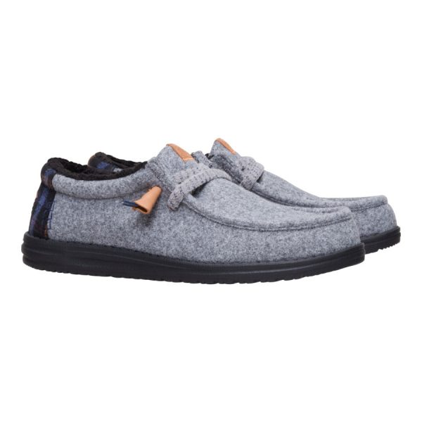Wally Cozy Plaid - Smoke Grey/Multi
