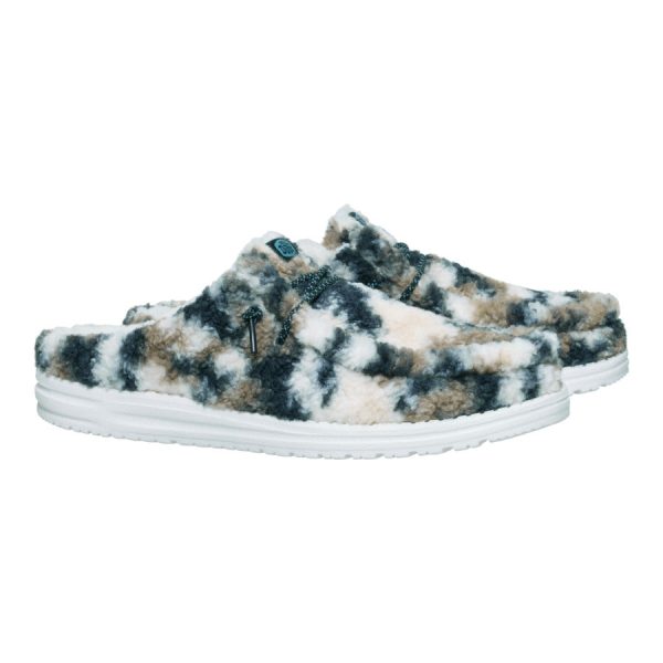 Wally Slipper Cozy Camo - White/Camo
