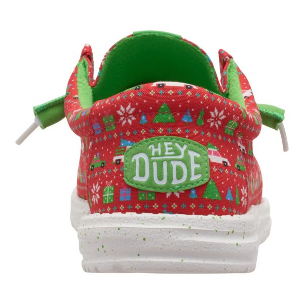 Wally Holiday Sweater - Red/Green/Multi