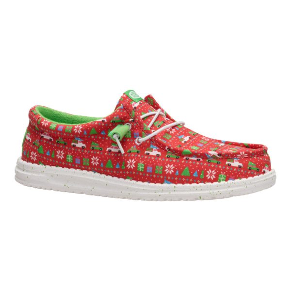 Wally Holiday Sweater - Red/Green/Multi