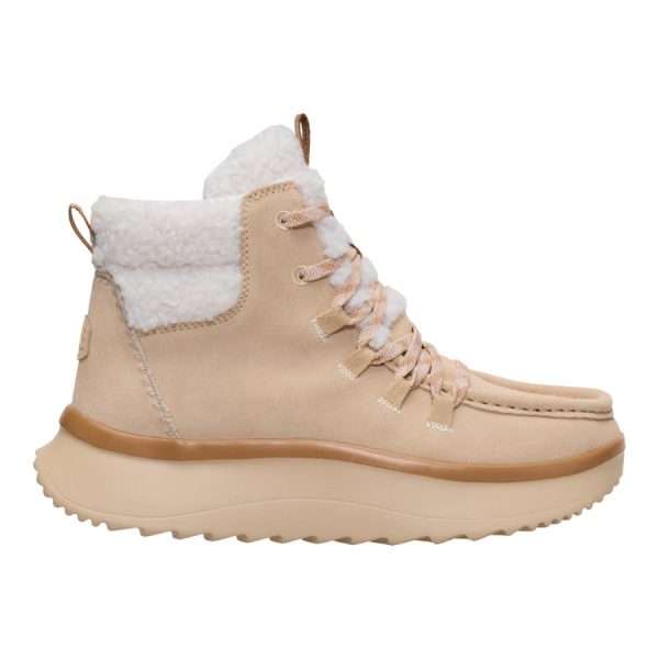 Wendy Peak Apres Suede Cozy Stitch - Tan