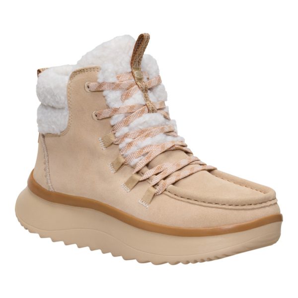 Wendy Peak Apres Suede Cozy Stitch - Tan
