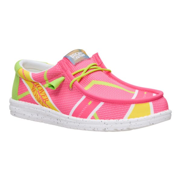 Wally Back To The Future Hover Board - Pink/Multi