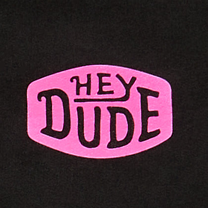 Go To Buckle Hoodie - Black/Pink