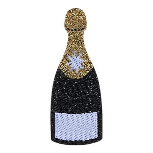 Champagne Bottle Patch - Champagne Multi