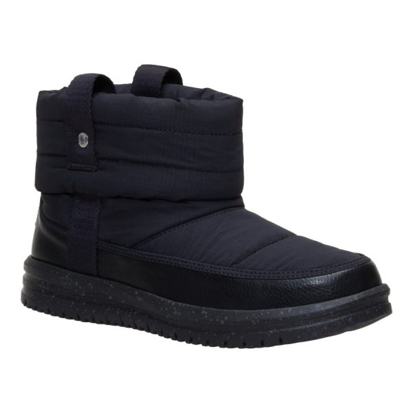 Camden Cuff Nylon Quilt - Black/Black