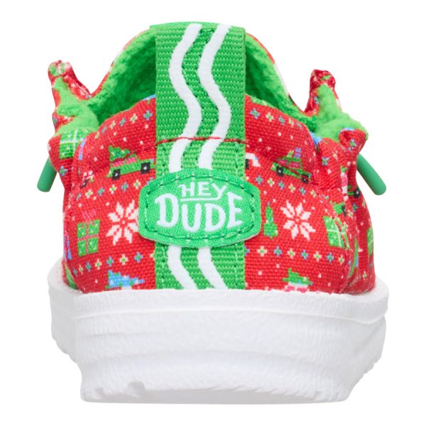 Lildude Holiday Sweater - Red/Green