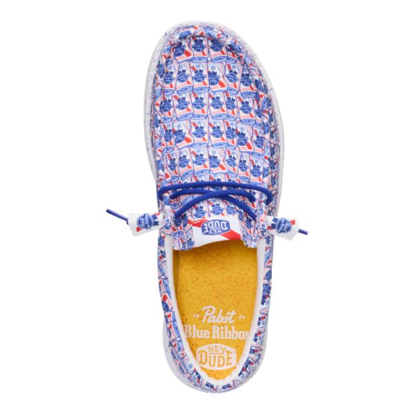 Wally Pabst Blue Ribbon - Red/White/Blue