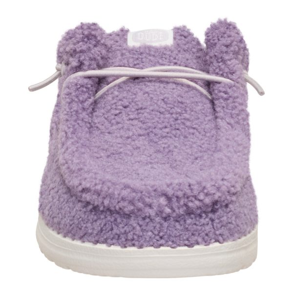 Wendy Slip Sherpa - Purple Ash