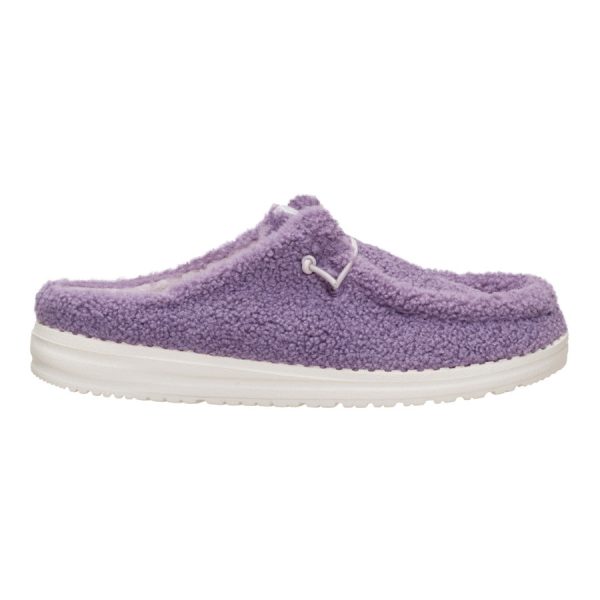Wendy Slip Sherpa - Purple Ash