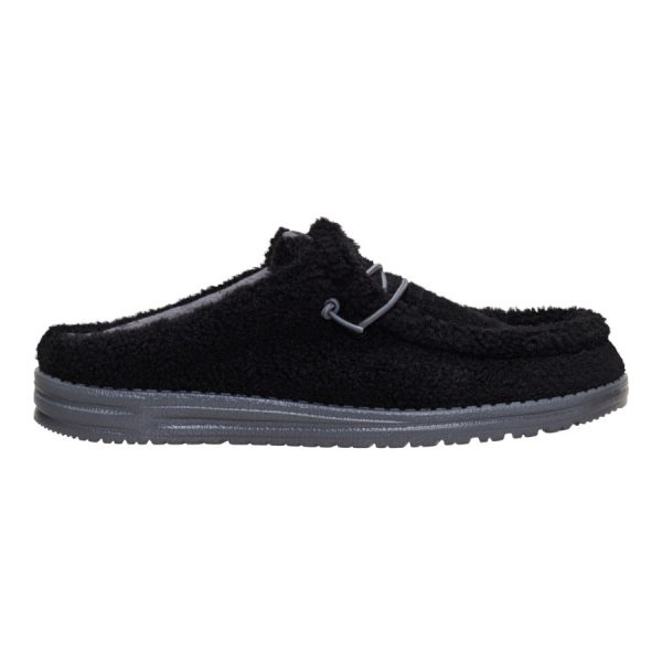 Wally Slip Sherpa - Black