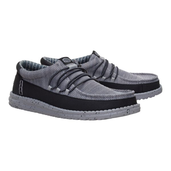 Wally Guard Stretch Sox - Flannel Grey/Multi