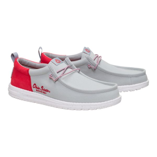 Wally Funk Ohio State Buckeyes - Grey/Red