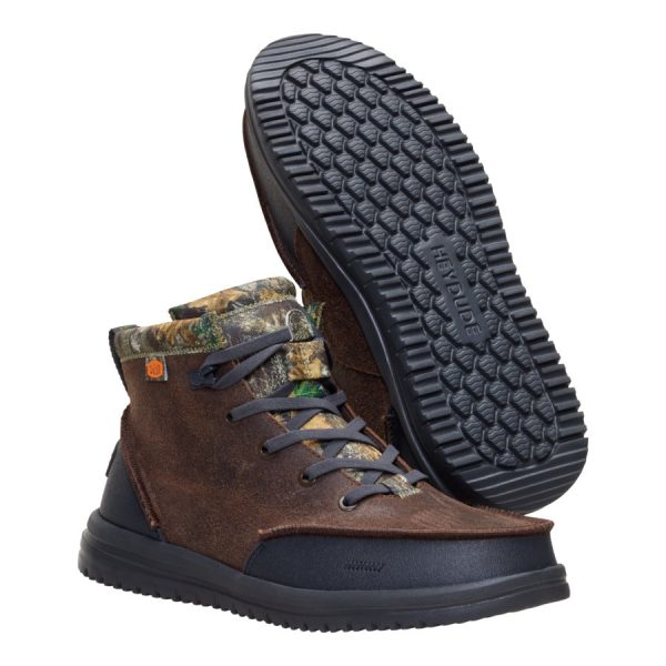 Bradley Realtree Edge Suede - Mole Brown/Camo