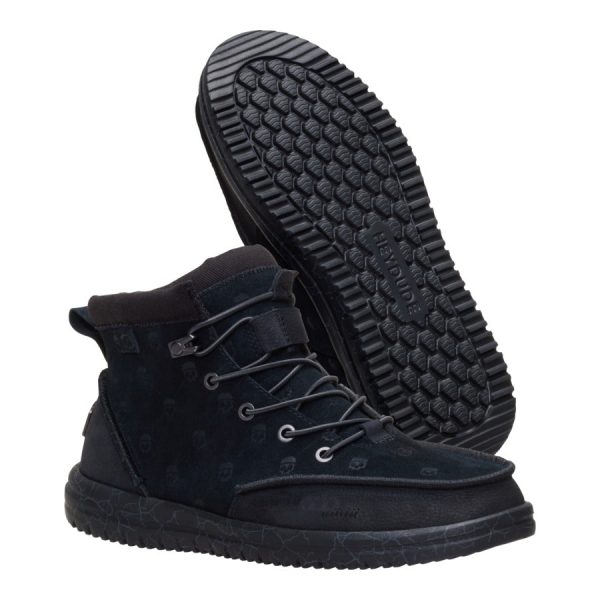 Jelly Roll Bradley Suede - Black/Black Oyster