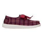 Wendy Holiday Bow - Red Plaid/Burgundy