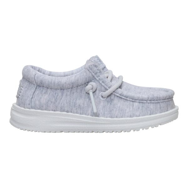 Wally Toddler Stretch Jersey - Light Grey