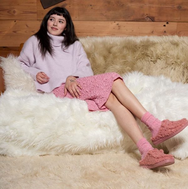 Wendy Slipper - Dusty Pink