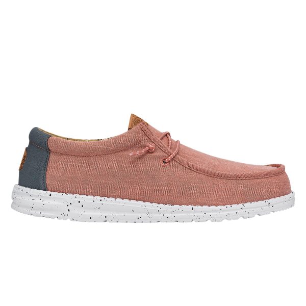 Wally Washed Canvas - Red