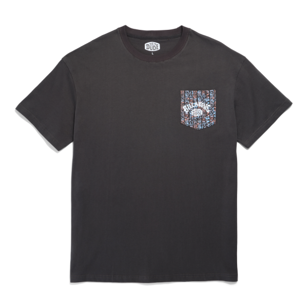 HD X Billabong Tee - Black Oyster