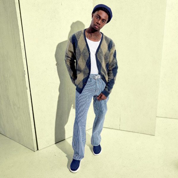 Wally Comf Woven - Navy Blazer/Multi