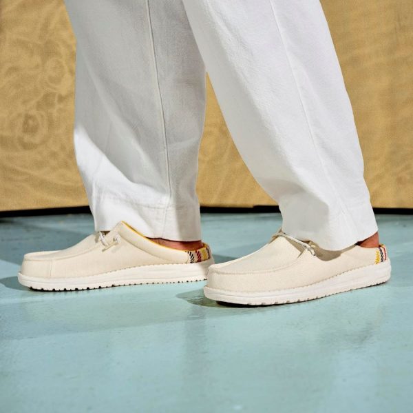 Wally Slip Resort - Bright White/Multi