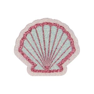 Blue Seashell Patch - Seashell Multi